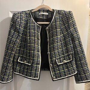 Veronica beard tweed jacket